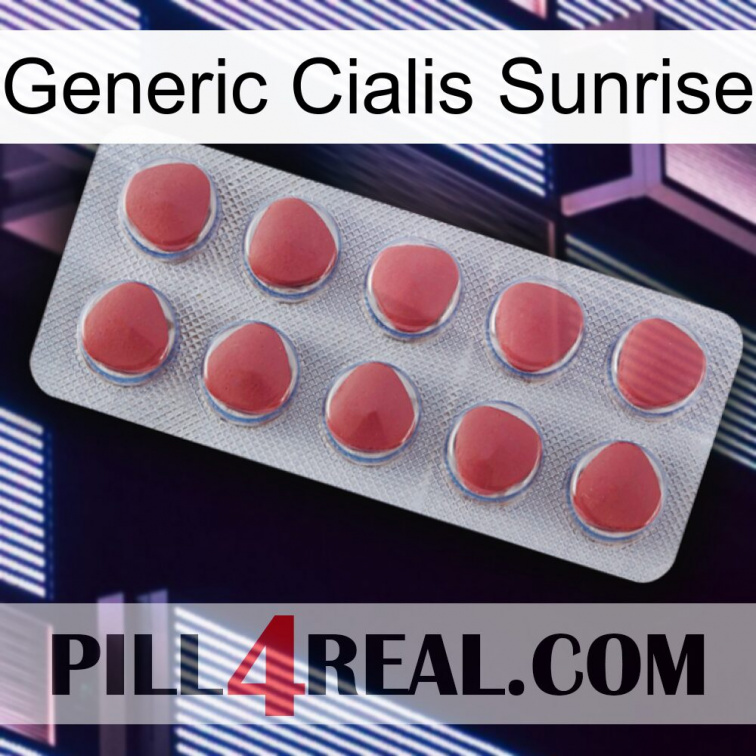 Generic Cialis Sunrise 18